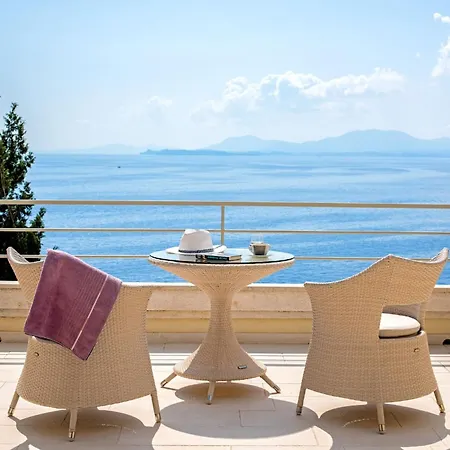 Elegant 6Br Villa With Seafront Access Near Agni Bay * Kassiopi